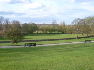 View of Lower Castle Park, Colchester