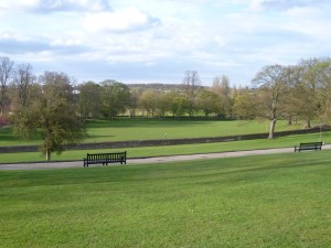 View of Lower Castle Park, Colchester